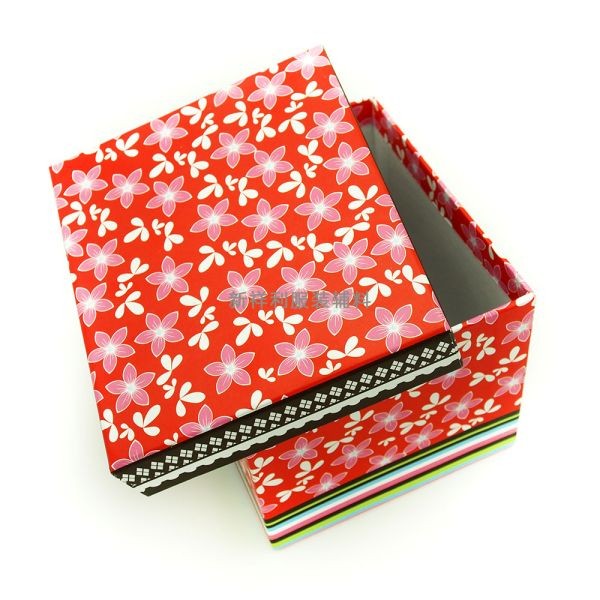 源头厂家供应彩印包装盒 ins小清新 折叠盒教师礼盒可印LOGO